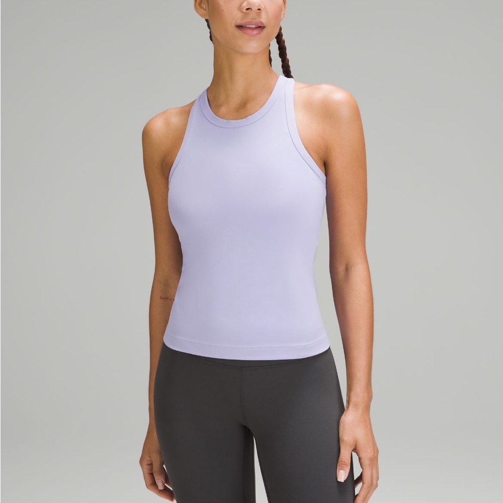 Lulu align waist length racerback tank top